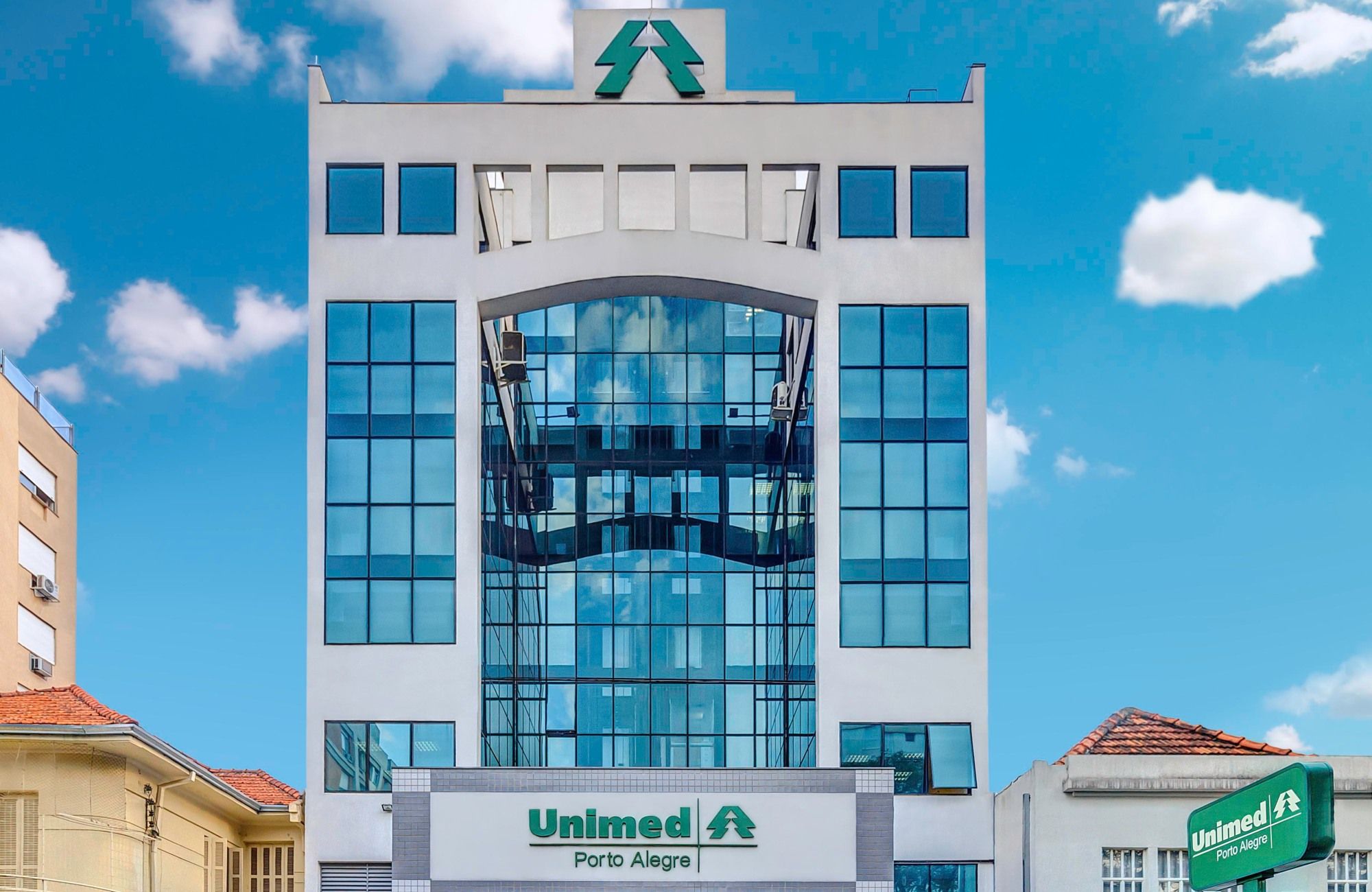 Prédio da sede da Unimed Porto Alegre, localizado na Avenida Venâncio Aires, em Porto Alegre.
